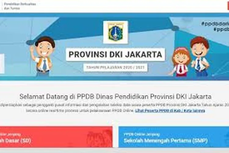 PPDB DKI Jakarta jalur prestasi dibuka awal Juli