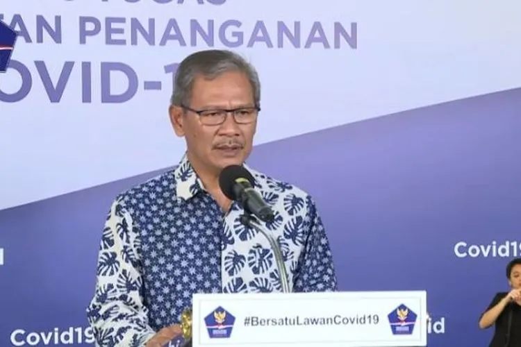 Juru Bicara Pemerintah untuk Penanganan Covid-19 Achmad Yurianto/ BNPB