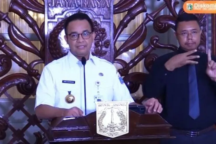 Gubernur DKI Jakarta Anies Baswedan (Youtube Pemprov DKI Jakarta)