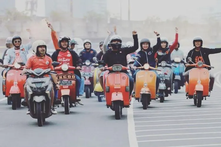 Komunitas Pendukung Persija Jakarta, Jakscooter (dok Jakscooter)