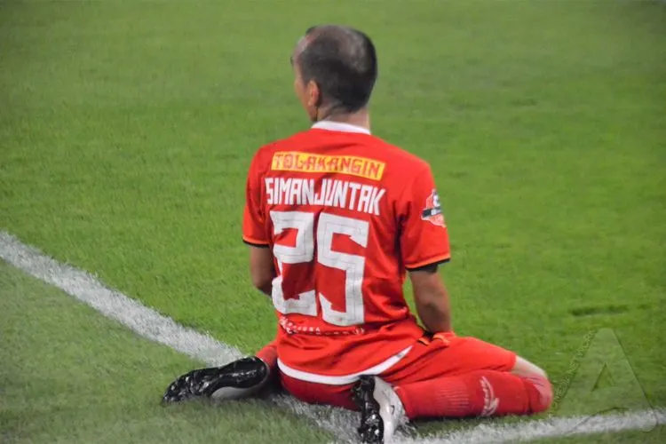 Pemain sayap andalan Persija Jakarta, Riko Simanjuntak. (Ayojakarta.com/Hendy Dinata)