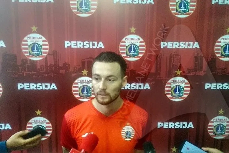Gelandang Persija Jakarta, Marc Klok. (Ayojakarta.com/Hendy Dinata)