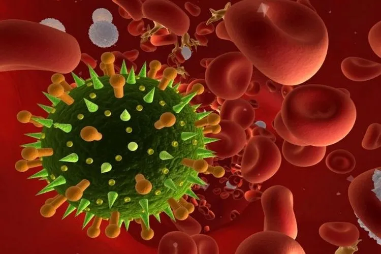 Ilustrasi virus corona