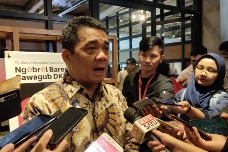 Calon Wakil Gubernur DKI Jakarta, Ahmad Riza Patria. (Ayojakarta.com/Khoirur Rozi))