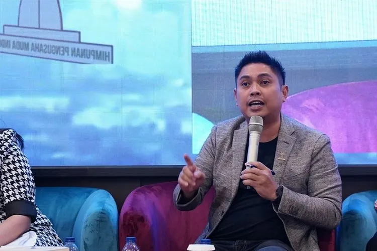 Ketua Umum BPP Hipmi Mardani H. Maming dalam Forum Dialog bertajuk 