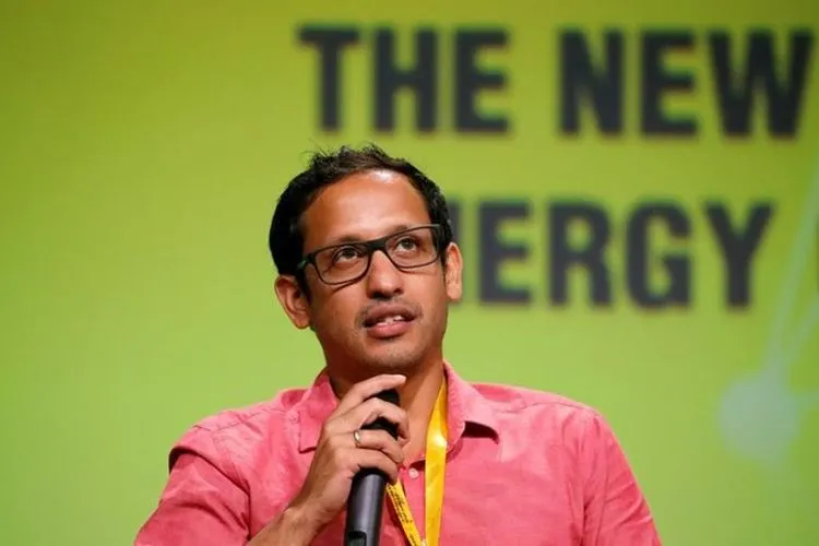 Menteri Pendidikan dan Kebudayaan (Mendikbud), Nadiem Anwar Makarim (Bisnis/Reuters)
