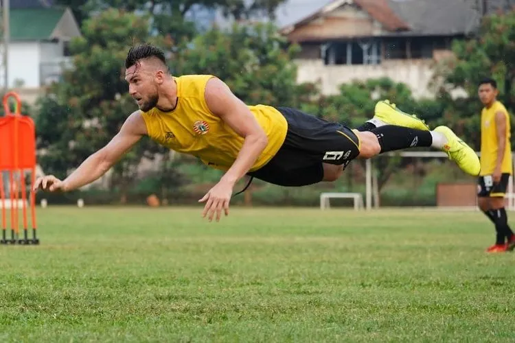 Pemain Persija Jakarta asal Kroasia, Marko Simic. (net)