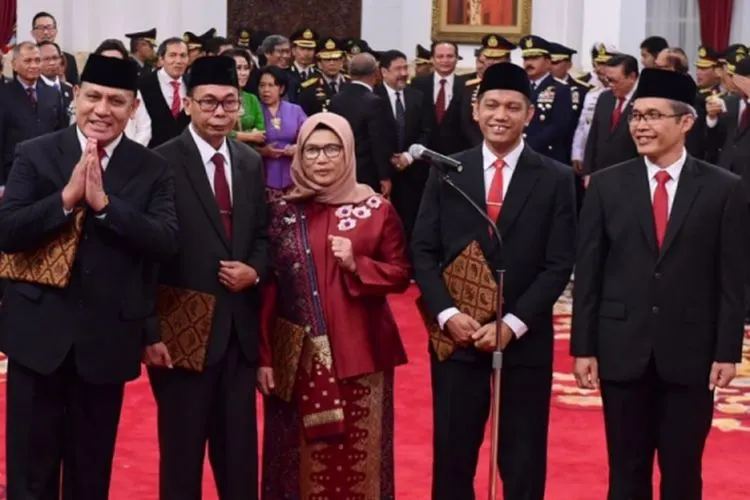 Pimpinan KPK periode 2019-2023. (Setkab)