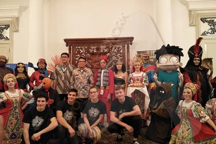 Pengisi JakIPA menggelar jumpa pers di Balai Kota/Ayojakarta.com-Aprilia Rahapit