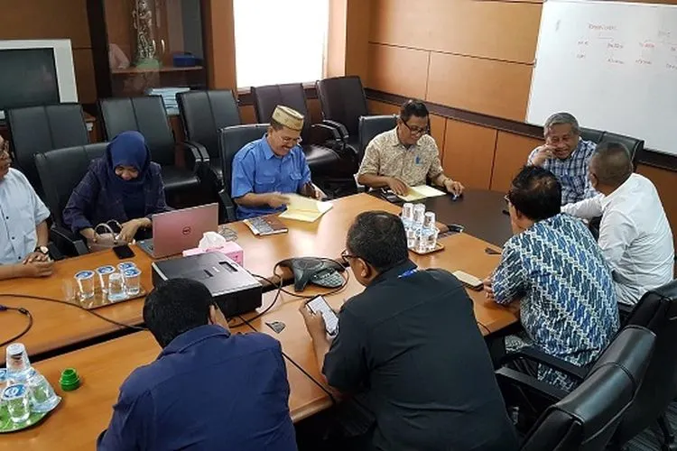 Ketua Dewan Pers M. Nuh menerima kunjungan Panitia HPN 2020/PWI