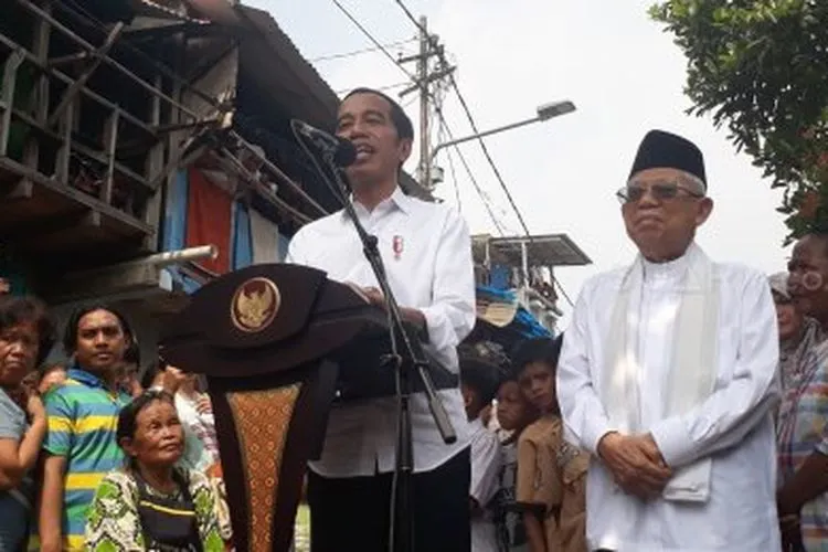 Presiden dan Wakil Presiden Terpilih, Joko Widodo dan Maruf Amin/Suara.com