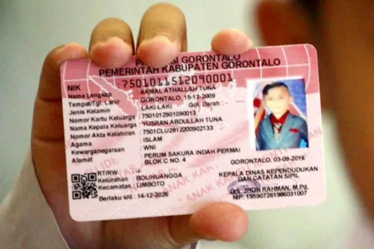Kartu Identitas Anak/Benuanta.co.id