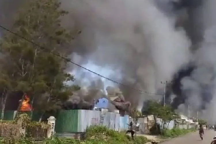 Kerusuhan di Wamena/Net.z