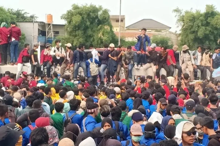 Demonstrasi mahasiswa/Ayojakarta.com