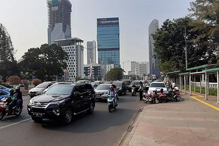 Suasana hari pertama pemberlakuan perluasan Gage di wilayah DKI Jakarta/Ayojakarta.com