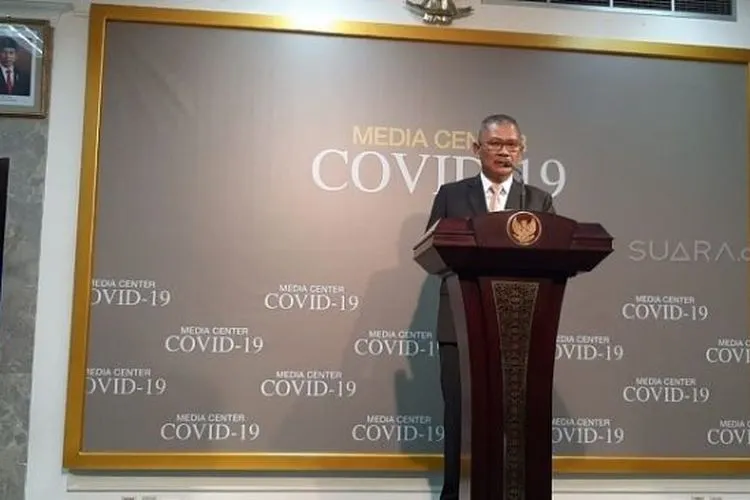 Juru bicara penanganan Covid-19 Indonesia, Achmad Yurianto/Suara.com