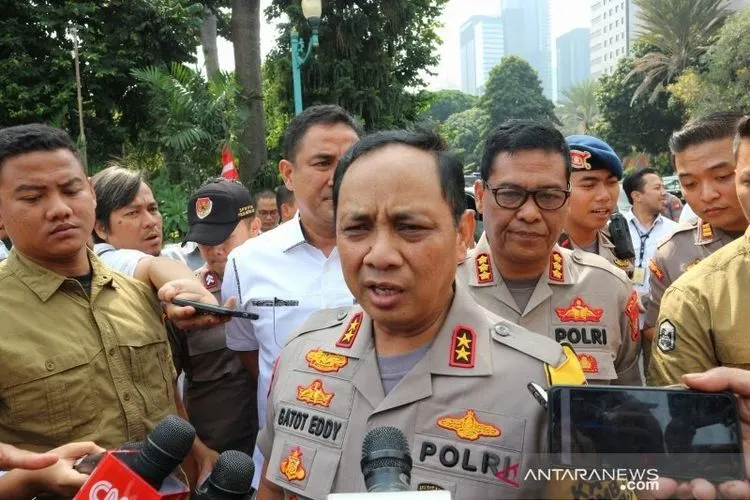 Kapolda Metro Jaya Irjen Pol Gatot Eddy Pramono. ANTARA/Fianda Rassat