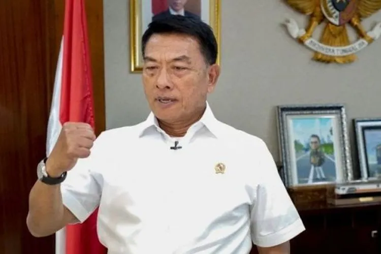 Kepala Staf Moeldoko saat memberikan keterangan kepada wartawan (Antara)
