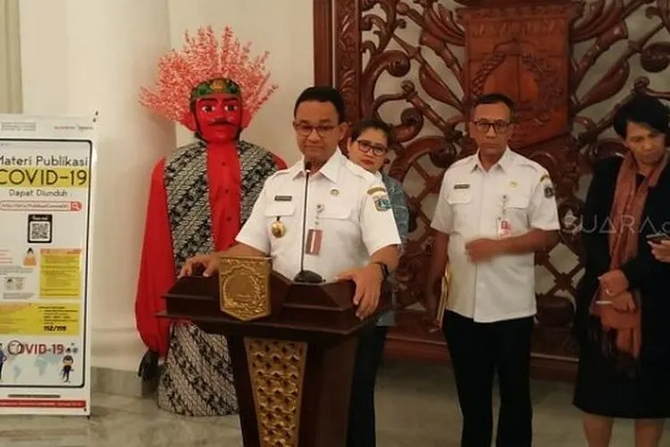 Gubernur DKI Jakarta Anies Baswedan (Suara.com/Fakhri).