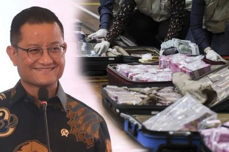 Mensos Juliari Peter Batubara dan uang sitaan KPK (Kolase foto/ANTARA)