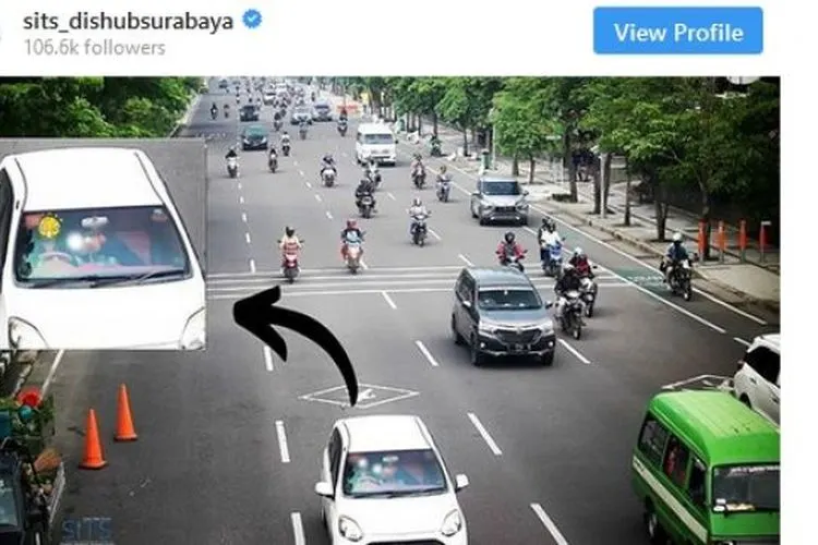 Tak pakai sabuk pengaman? Ini hasil record canggih dari kamera CCTV system E-TLE di Surabaya [screen shot sist_dishubsurabaya].