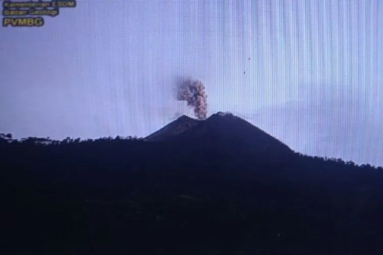 Erupsi Gunung Sinabung. [Istimewa]