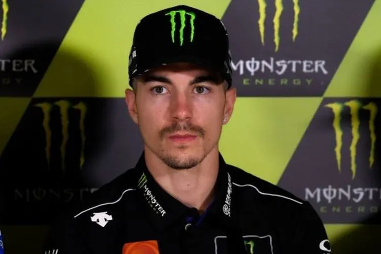 Pembalap Monster Energy Yamaha, Maverick Vinales. [AFP/Lluis Gene]
