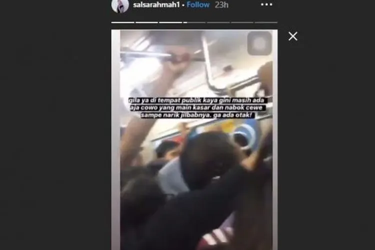 Aksi penganiayaan di KRL rute Bogor (ist)