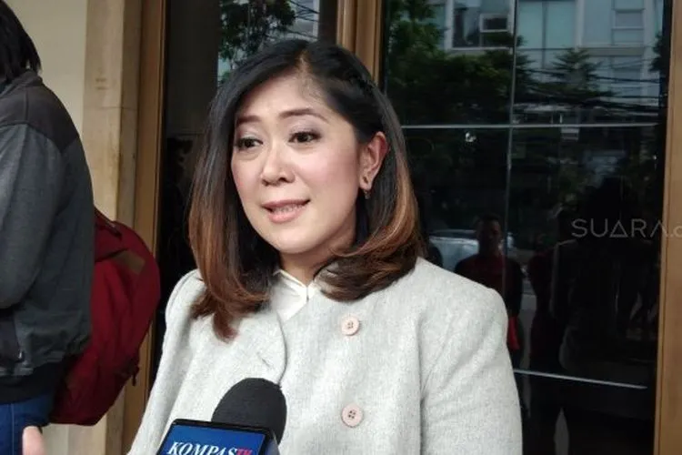 Politikus Partai Golkar, Meutya Hafid. (Suara.com/Ria Rizki)