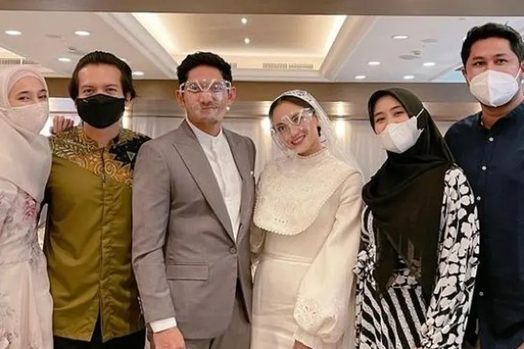Pernikahan Ibnu Jamil dan Ririn Ekawati. (Instagram/@ryana_dea)