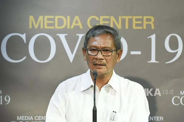 Juru Bicara Pemerintah untuk Penanganan Covid-19, Achmad Yurianto. Foto: Republika.co.id