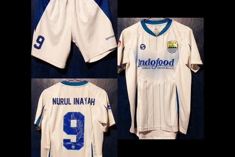 Jersey pemain Persib Putri, Siti Latipah Nurul Inayah (Instagram @_uyung)