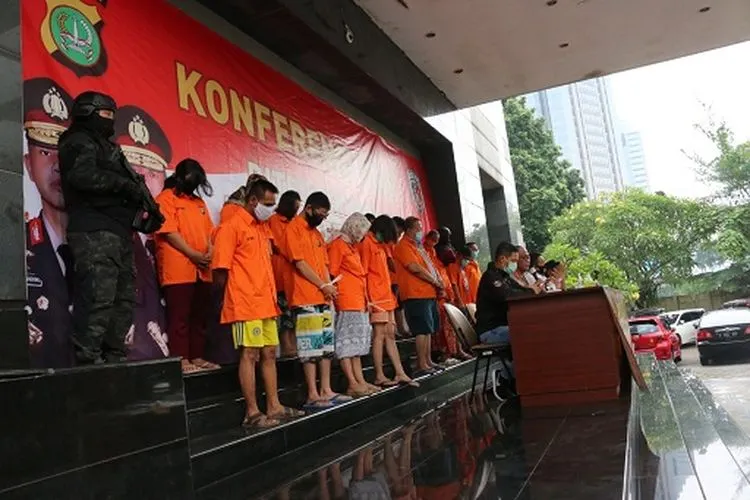 17 tersangka penggerebekan tempat praktik aborsi di Senen, Jakpus/dok:ist