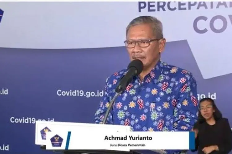 Achmad Yurianto. (Youtube/BNPB Indonesia)
