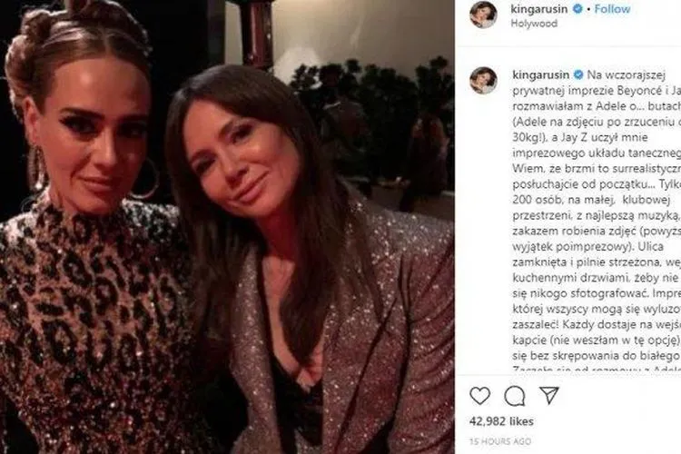 Instagram Kinga Rusin