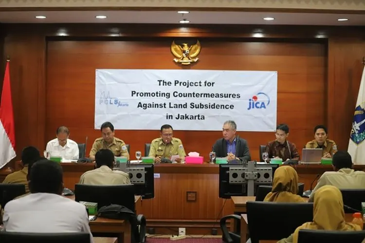Sosialisasi penanggulangan penurunan tanah bersama tim proyek JICA/utara.jakarta.go.id