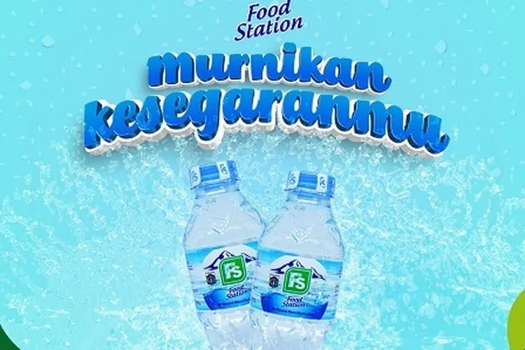 Produk air dalam kemasan milik PT Food Station Tjipinang Jaya/foodstation.com