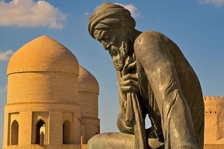 Monumen Al Khwarizmi di Khiva, Uzbekistan (net)