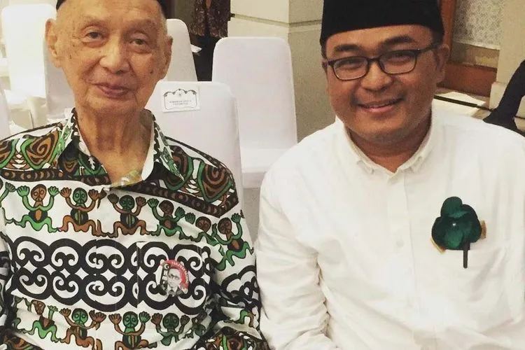 Alfan Afian bersama (alm) Sulastomo/Instagram @alfanalfiannews