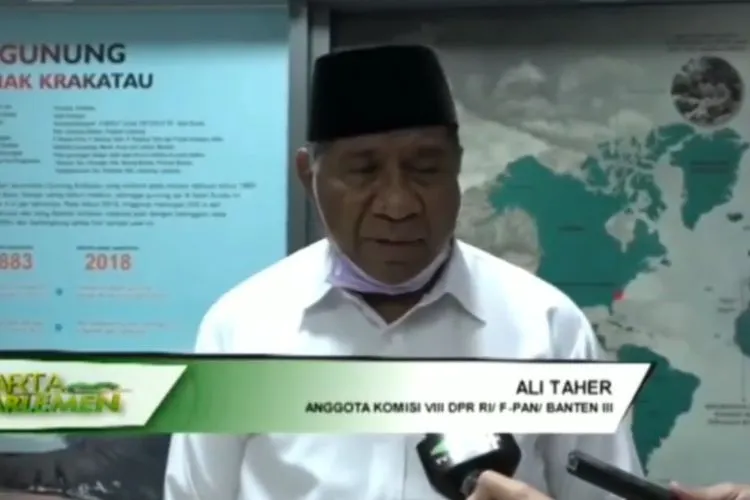 Ketua Fraksi Partai Amanat Nasional (PAN) MPR RI, Ali Taher Parasong, dinyatakan meninggal dunia siang tadi, Minggu (3/1/2021) / instagram fraksi PAN