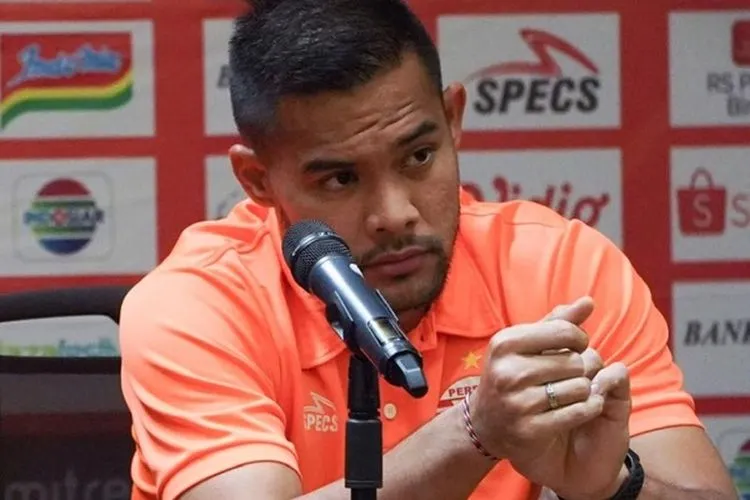 Penjaga gawang sekaligus kapten Persija Jakarta, Andritany Ardhiyasa. (Ayojakarta.com/Hendy Dinata)