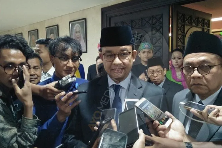 Gubernur DKI Jakarta, Anies Baswedan merespons kritik yang disampaikan sejumlah fraksi di DPRD soal TGUPP (Ayojakarta.com/Aprilia Rahapit)