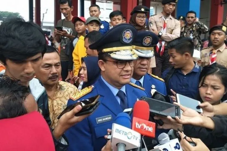 Gubernur DKI Jakarta Anies Baswedan. (Suara.com/Muhammad Yasir)