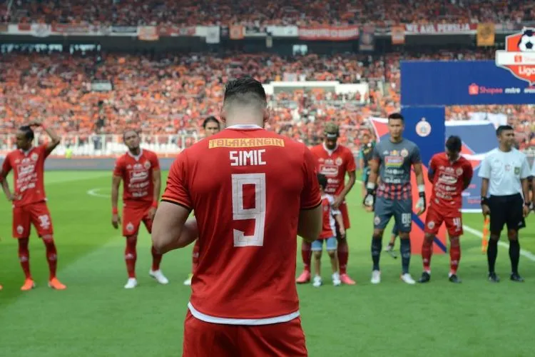 Penyerang andalan Persija Jakarta Marko Simic. (Hendy Dinata/Ayojakarta.com)