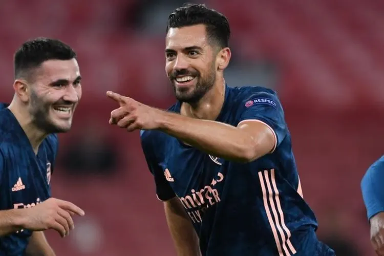Pelatih Arsenal, Mikel Arteta memuji para pemainnya usai mengalahkan Rapid Wien 4-1 di ajang Liga Europa, Jumat (4/12/2020) dini hari WIB / instagram