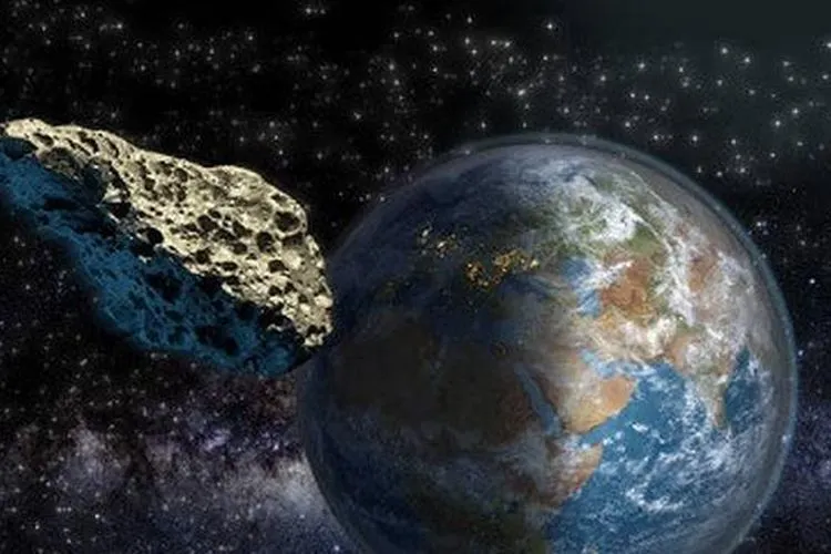 ilustrasi asteroid. (iStockphoto)