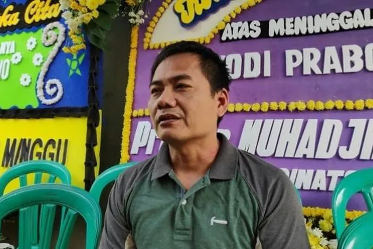 Suwandi, ayah editor Metro TV Yodi Prabowo yang ditemukan tewas diduga dibunuh. (Suara.com/Bagaskara Isdiansyah)