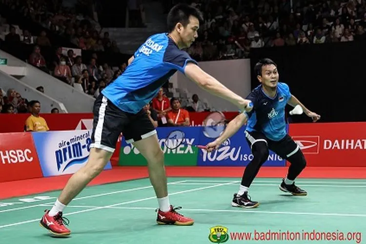 Hendra Setiawan (Kiri) dan Mohammad Ahsan (Kanan). sumber: PBSI