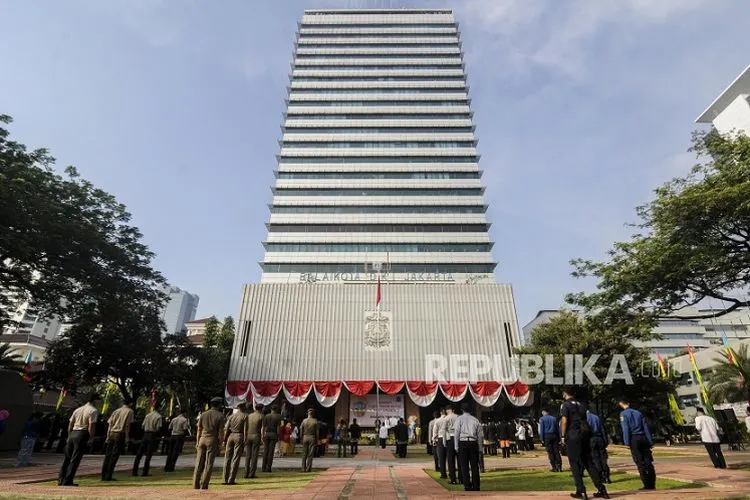 sebagai ilustrasi Gedung Balai Kota DKI Jakarta. foto: Republika/Putra M. Akbar