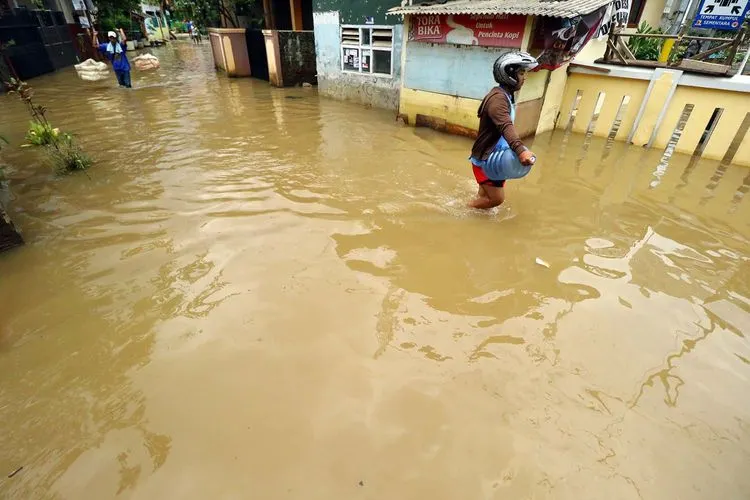 Ilustrasi Banjir (AyoBandung)